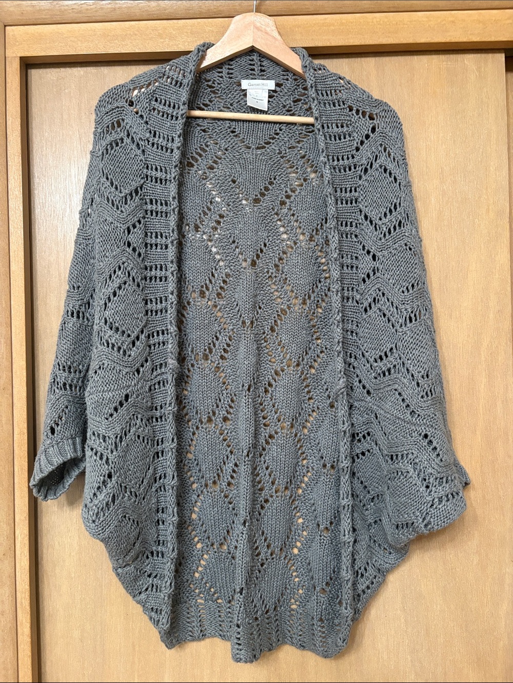 Garnet Hill Cotton & Linen Shrug S